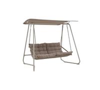 Balancelle de jardin PAOPAO Argile 2 places - Acier traité époxy, Polyester Hespéride