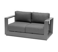 Hespéride - Canapé de Jardin Allure Graphite et Gris zebrano