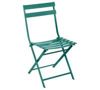 Chaise métal pliante Greensboro opale Hespéride