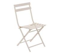 Chaise pliante ""Greensboro"" argile en acier traité en epoxy - Hespéride