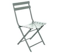 Hespéride - Chaise de Jardin Pliante Greensboro Vert Olive - Acier Traitement Antirouille Renforcé - 50 x 42 x 81 cm - Meuble d'Extérieur Pliable