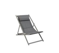 Hespéride – Chilienne de jardin Lunivia – Empilable, pliable – Café