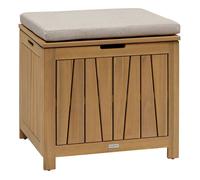 Hespéride - Coffre banc de rangement de jardin en acacia LODGIA - 100 L - Marron