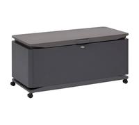 Hespéride - Coffre de rangement 350l alumia gris graphite en aluminium