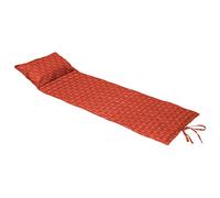 Hespéride - Coussin de transat Enroulable adiya Ambre 180x60cm en Polyester