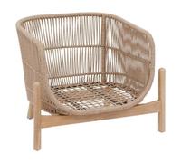 Hespéride Deona Chaise longue de jardin en acajou