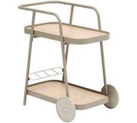 Hespéride - Desserte de jardin à roulettes en aluminium EASINESS - Café - Easiness