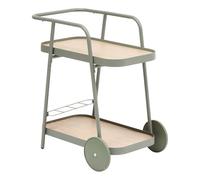 Hespéride Desserte de Jardin à roulettes en Aluminium Easiness - Laurier