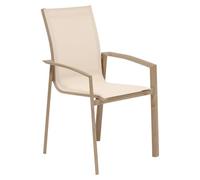 Hespéride - Fauteuil de Jardin axant Beige Lin/Miel