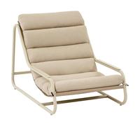 Hespéride – Fauteuil de jardin Celestam en acier 2 places Argile