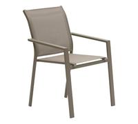 Hespéride - Fauteuil de Jardin empilable essentia Noisette/café