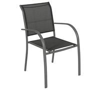 Hespéride Fauteuil Piazzetta anthracite graphite