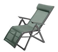 Hespéride - Fauteuil de Jardin inclinable Decima Vert Olive et Graphite