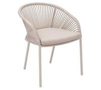 Fauteuil de jardin Oryon empilable argile - Hespéride