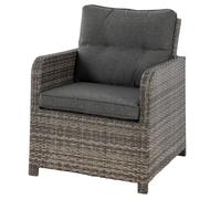 Hespéride - Fauteuil de Salon de Jardin Mayari Terre d'ombre