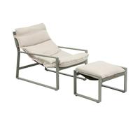 Hespéride - Fauteuil Relax de Jardin lambinio Vert Laurier