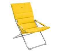 Hespéride - Fauteuil Relax de Jardin Milos Jaune Moutarde