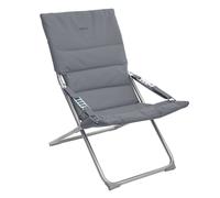 Hespéride - Fauteuil relax de jardin pliable Milos - 3 Positions - Gris ardoise
