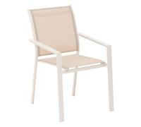 HESPERIDE Fauteuil Repas Essentia Lin/argile