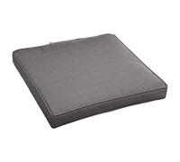 Galette De Chaise D'extérieur À Scratch Korai - 40 X 40 Cm - Gris Ardoise Noir