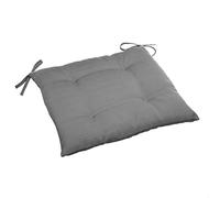 Hespéride – Galette de chaise d'extérieur – Korai – 40 x 40 cm – Gris ardoise