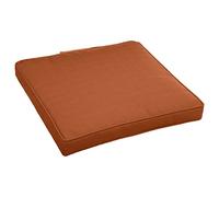 Hespéride - Galette de Chaise carrée Terracotta