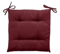 Galette De Chaise D'extérieur Korai - 40 X 40 Cm - Bordeaux Rouge