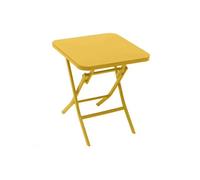 Hesperide Greensboro table d’appoint pliante carrée - moutarde