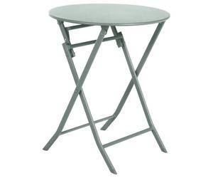Hespéride Greensboro Table pliante ronde 2 places - Vert olive