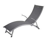 Hespéride HES-149602 Transat en texaline Samba Ardoise, Plastique, Gris, Taille Unique