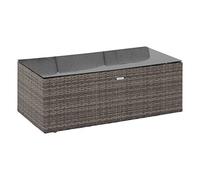Hespéride HES23-186692A Table Basse rectangulaire de Jardin Mayari Terre d'ombre, Multicolore, Large