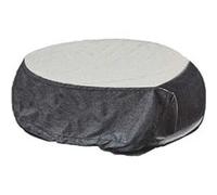 Housse De Protection Pour Table Ronde Hambo - 200 X 200 X 80 Cm - Gris Gris