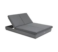 Hespéride - Lit de piscine en aluminium 2 places ALLURE - Graphite - Allure