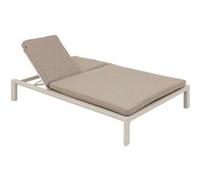 Hespéride - Lit de piscine double Evasion en aluminium - Argile - Evasion