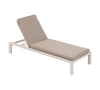 Hespéride - Lit de Piscine Inclinable Évasion Argile - Structure Traité Epoxy Anti-Rouille et Résistant aux UV 5 Positions Mobilier Détente pour Jardin