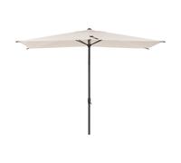 Hespéride - Parasol droit rectangulaire inclinable Loompa blé 2,5 x 2,5 m