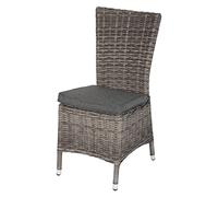 Hespéride - Lot de 2 chaises de Jardin Mooréa Terre d'ombre