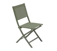 Hespéride - Lot de 4 chaises de Jardin essentia Pliable Vert Laurier