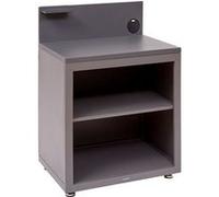 Hespéride - Module avec étagère pour cuisine d'été OXYANA - Graphite - Oxyana