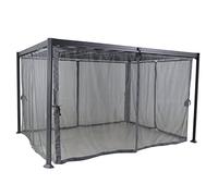 Moustiquaire Pour Pergola Belize 4 X 3 M Ardoise - Hespéride Multicolore