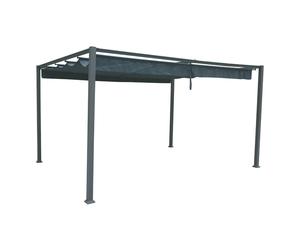 Hespéride Palmira pergola 4 x 3 m ardoise