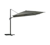 Parasol déporté carré inclinable Melhia 3x3 m vert laurier - Hespéride