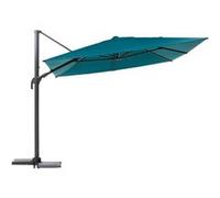 Hespéride - Parasol déporté rectangulaire Melhia - L. 400 x l. 300 cm - Bleu Canard - Melhia G