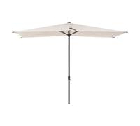 Hespéride - Parasol droit rectangulaire inclinable Loompa blé 2,5 x 2,5 m
