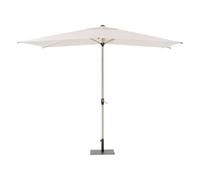 Hespéride - Parasol Droit Rectangulaire Loompa Argile - 3 x 2 m - Inclinable, Déperlant, Résistant UV, Aluminium - Pour Jardin, Terrasse, Balcon
