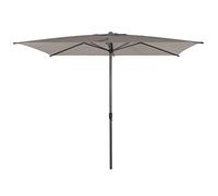 Hespéride - Parasol droit rectangulaire Loompa Taupe