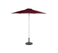 Parasol rond Anzio bordeaux Hespéride