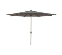 Hespéride - Parasol droit rond inclinable loompa 3m café
