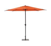 Hespéride - Parasol droit rond inclinable loompa ambre 3m en aluminium et polyester