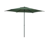 Hespéride - Parasol droit rond inclinable soya 2,7m vert olive